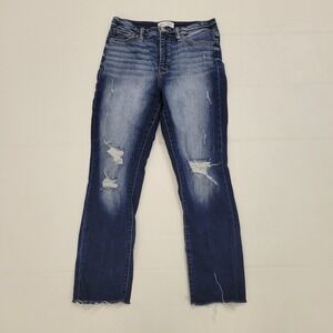 Buckle BKE Parker Jeans Mens 29 Universal Fit High Rise Ankle Blue Denim